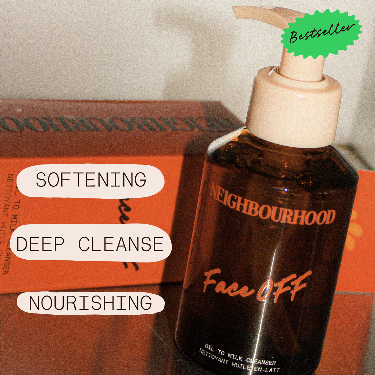 'Face OFF' Oil To Milk Cleanser, 120ml