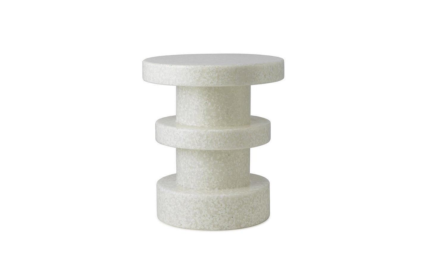 Bit Stool Stack White/White