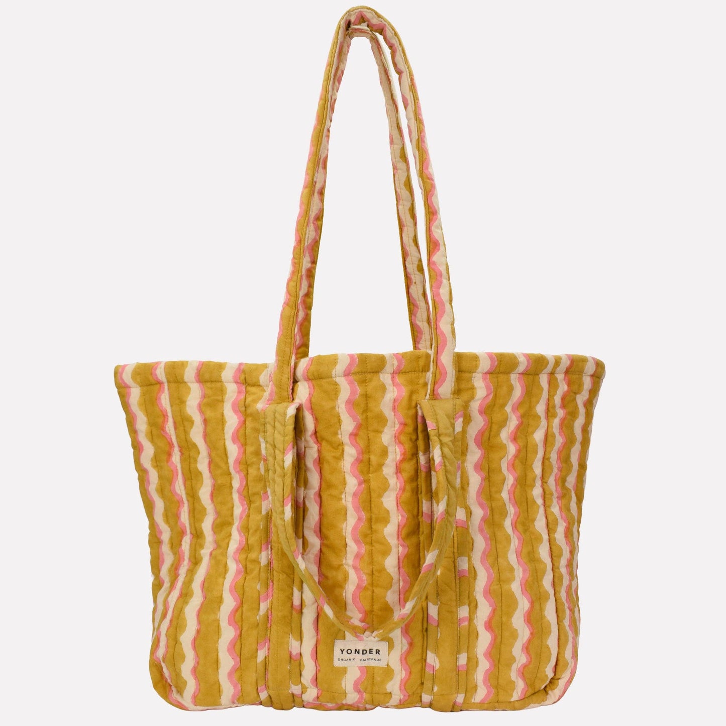 YONDER. - Quilted Carry All | Wiggle | Honey