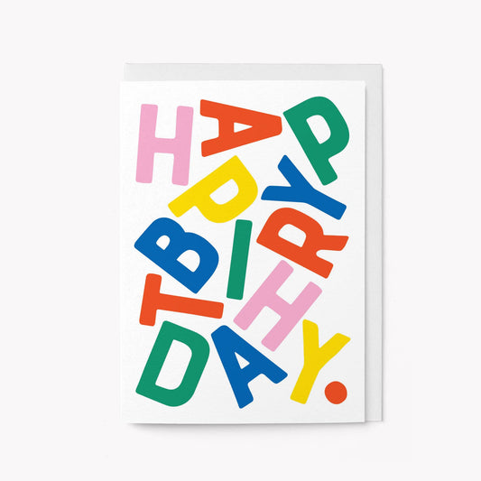 Graphic Factory | US Duties Paid - Happy Birthday - Greeting Card