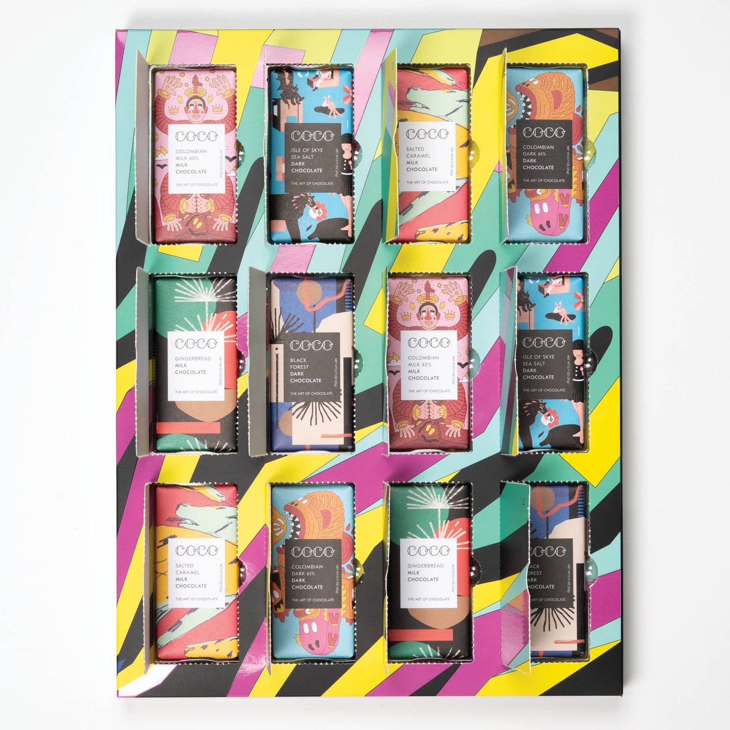 COCO Chocolatier - Advent Calendar (Pack of 4) High-Performing Seasonal Gift