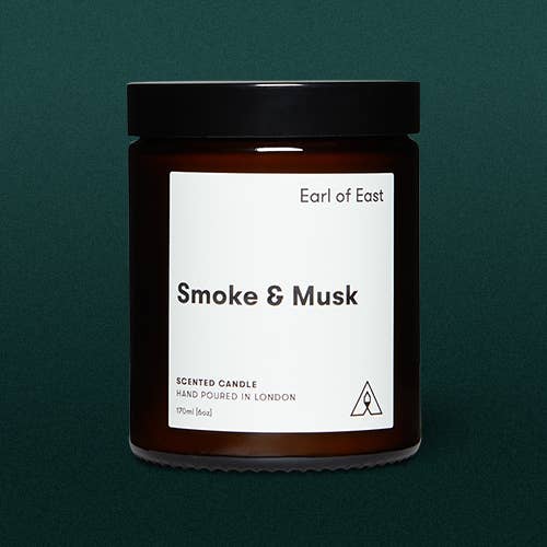 Earl of East - Smoke & Musk | Soy Wax Candle 170ml [6oz]