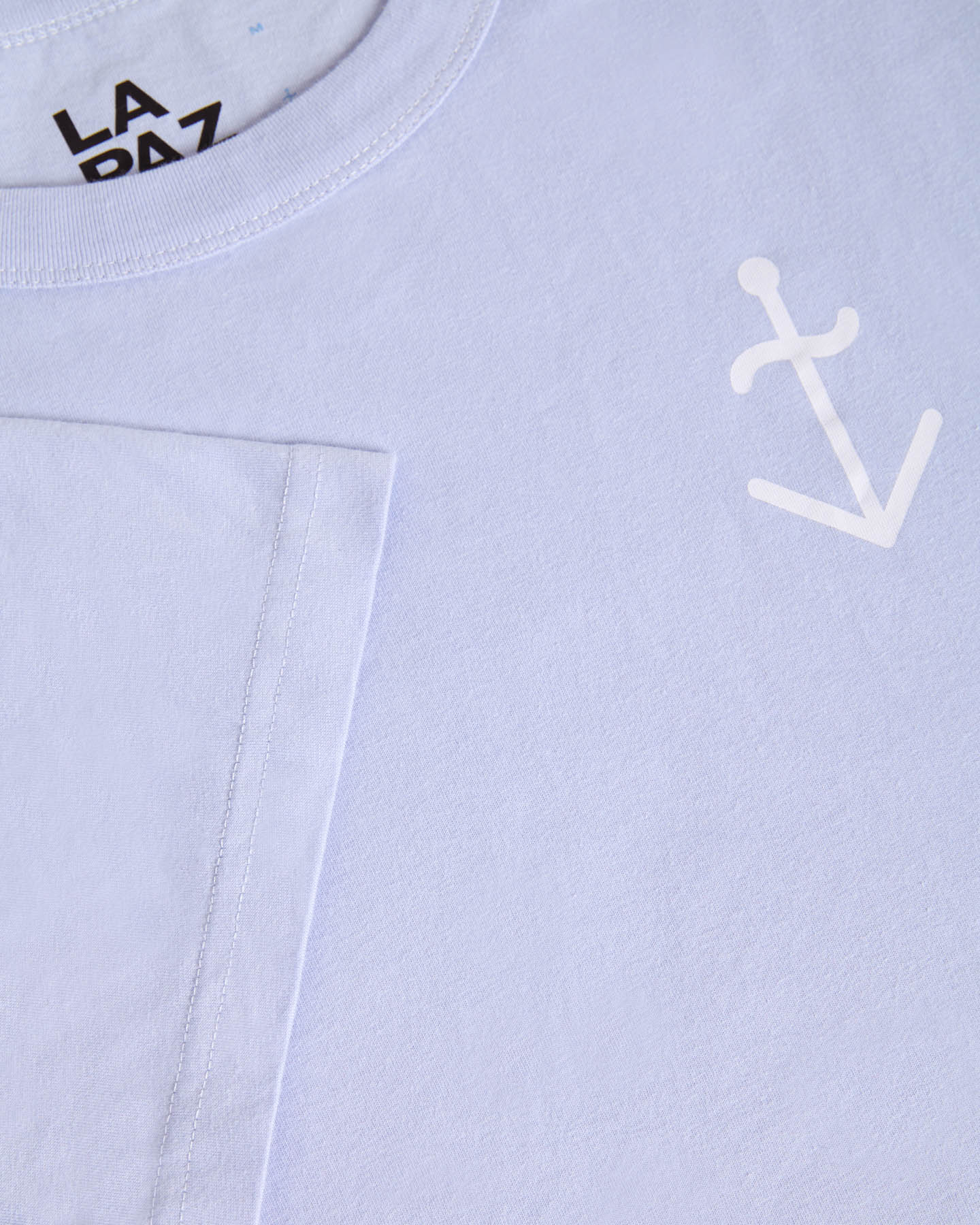 DANTAS, Wind Blue, Pale Blue Anchor Logo, T-shirt