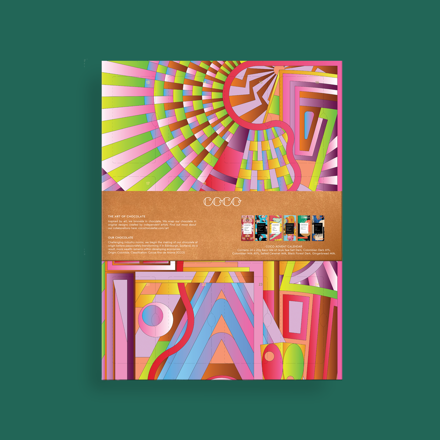 COCO Chocolatier - Advent Calendar (Pack of 4) High-Performing Seasonal Gift