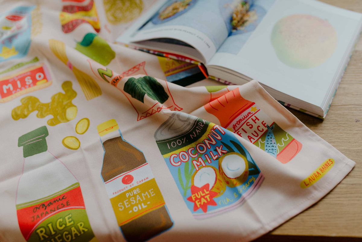 Asian Ingredients Organic Cotton Tea Towel