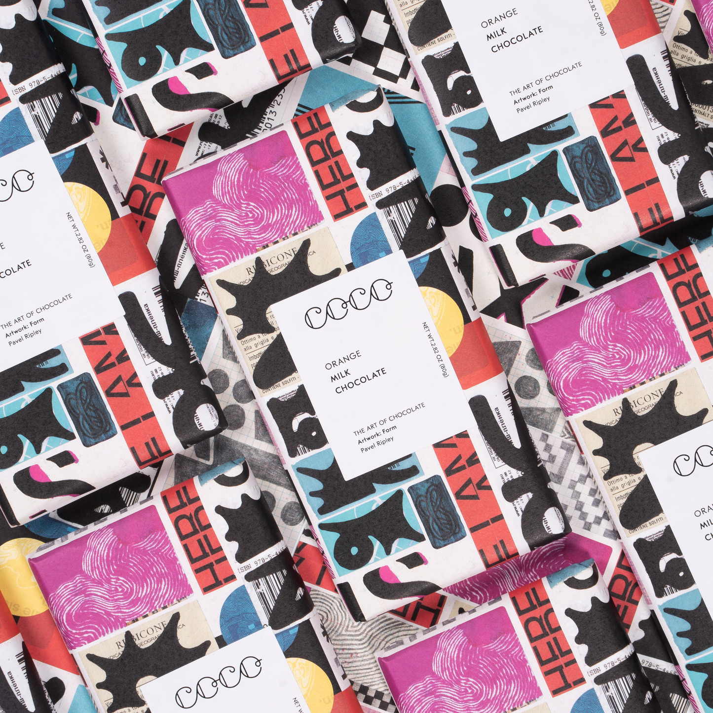 COCO Chocolatier - Orange Milk Chocolate Bar