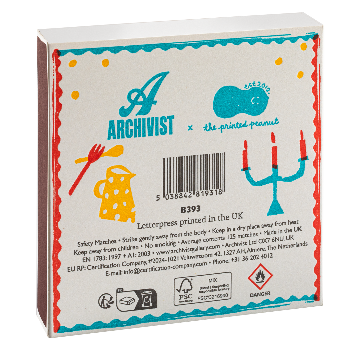Archivist | UK - Picnic Party | Square - Safety Matches