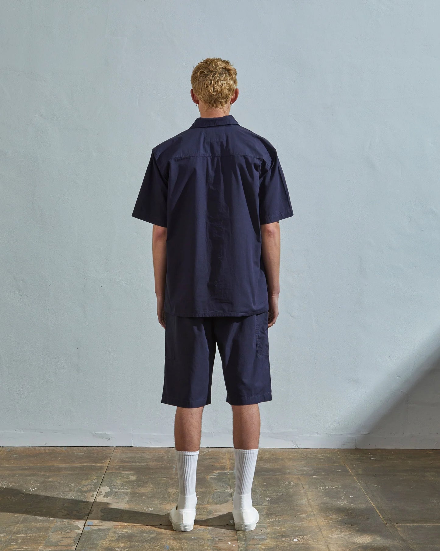 6003 lightweight short sleeve shirt - midnight blue