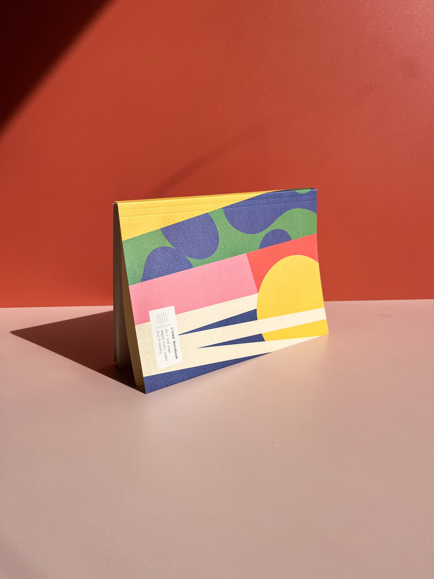 Fin Studio - Claudia Lined Notebook \ Lay-Flat Notebook