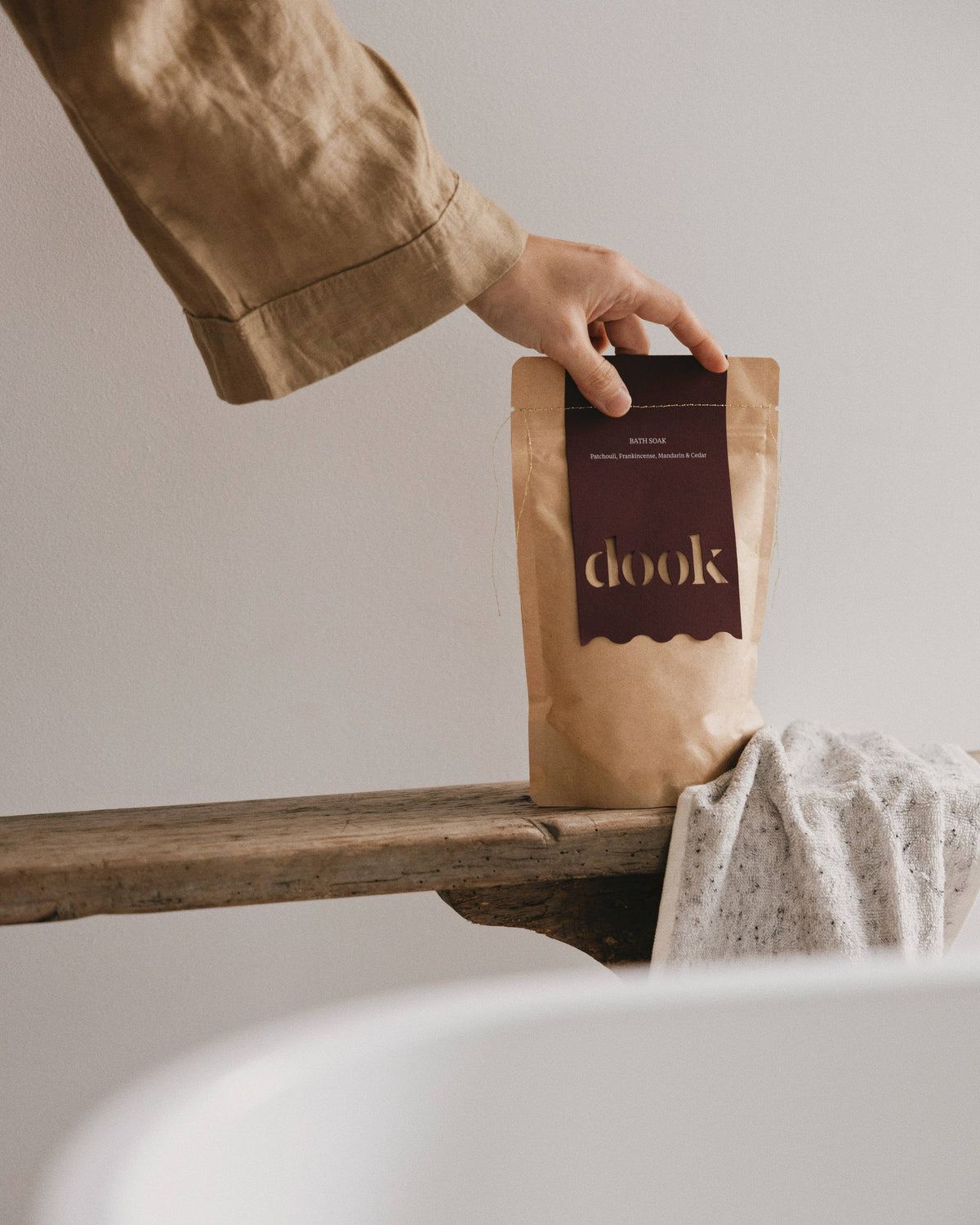 Patchouli Bath Salts | Biodegradable Bag