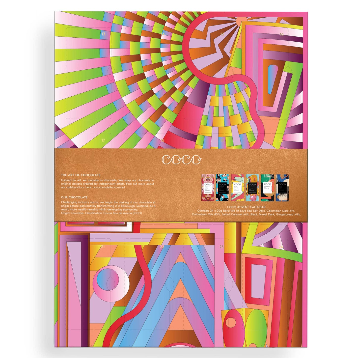 COCO Chocolatier - Advent Calendar (Pack of 4) High-Performing Seasonal Gift