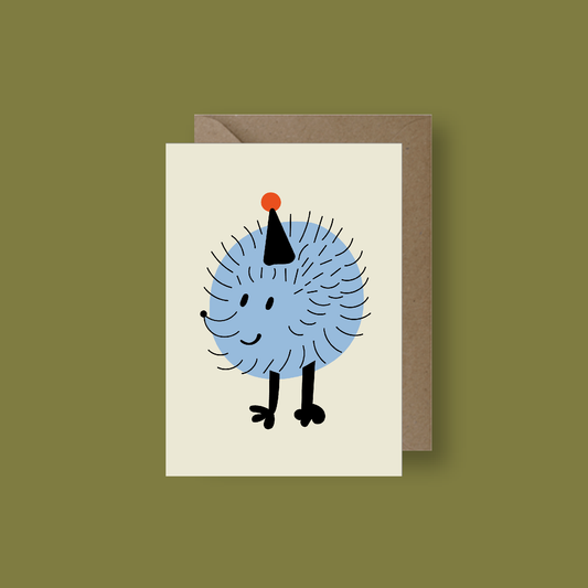 Seekprint - Happy Fluff Birthday Greeting Card