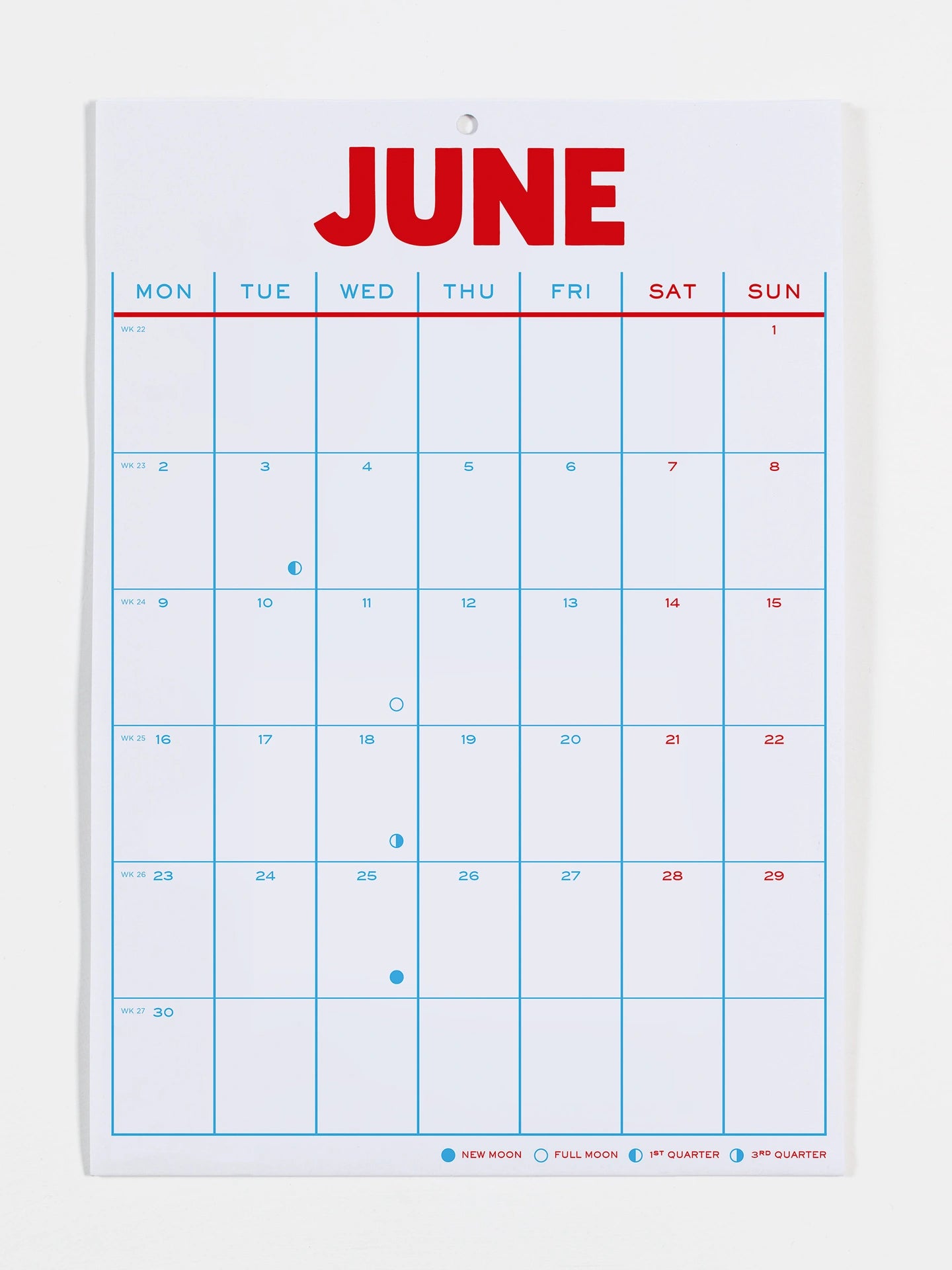 2025 Folding Wall Calendar