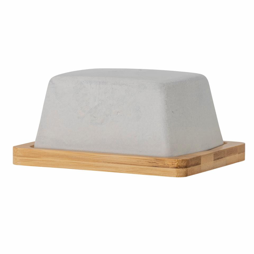 Josefine Butter Box, Grey, Stoneware