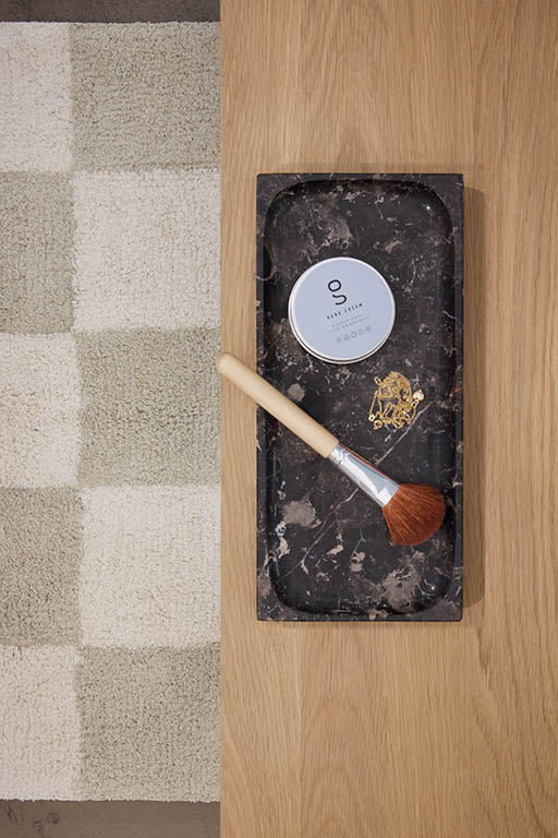 Savi Marble Tray Brown