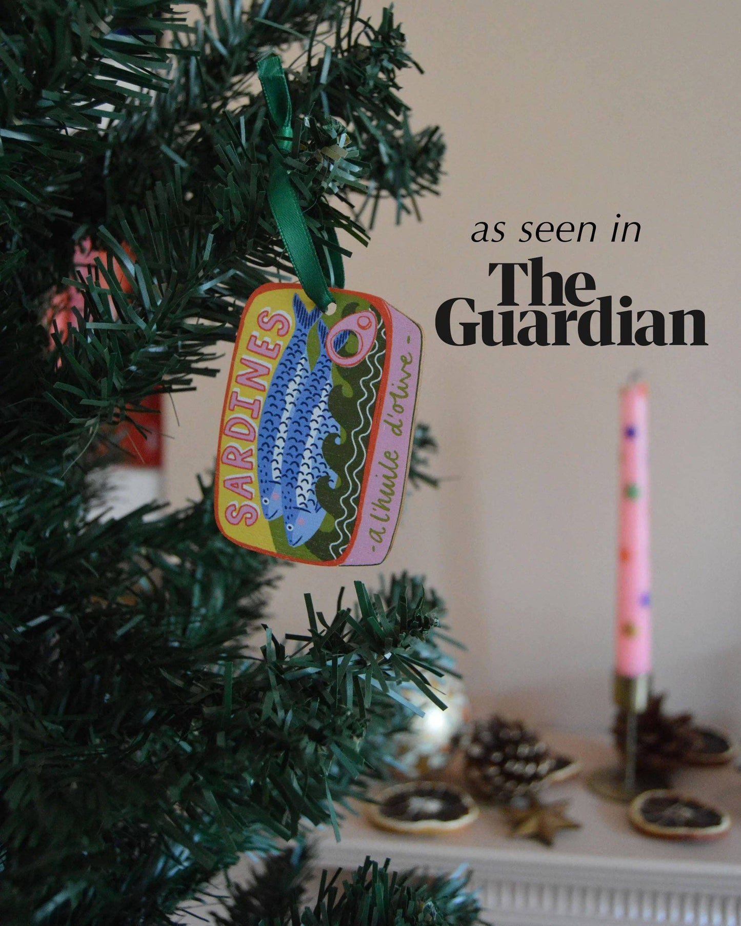 Laura Barnes Wholesale Ltd - Sardines Christmas Decoration