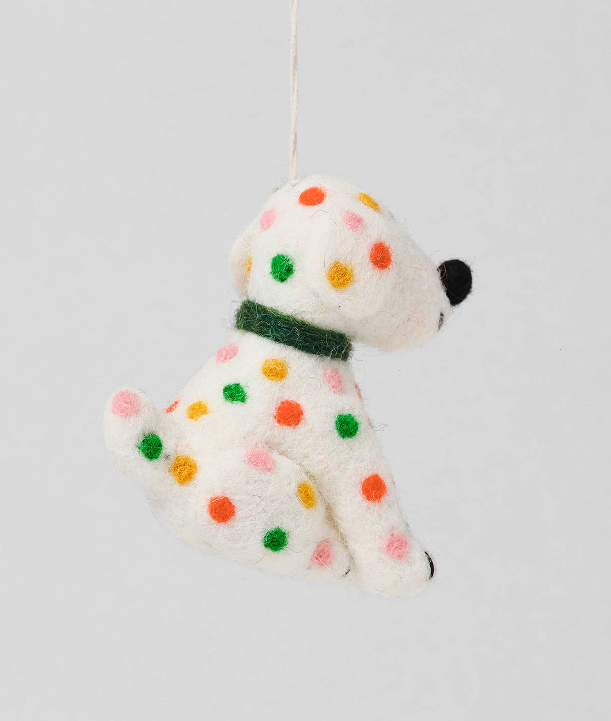 Chip Dog Hanging Felt Ornament