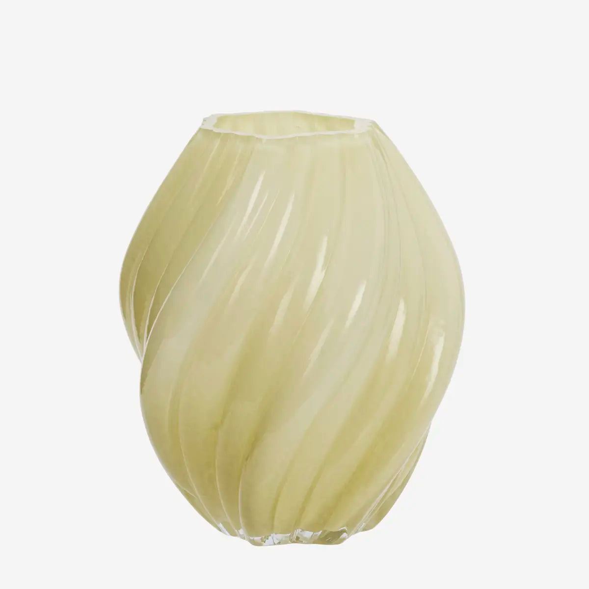 Glass Vase - Honey