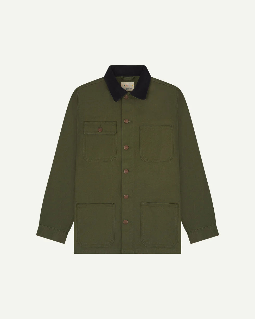 #3025 canvas chore jacket - coriander