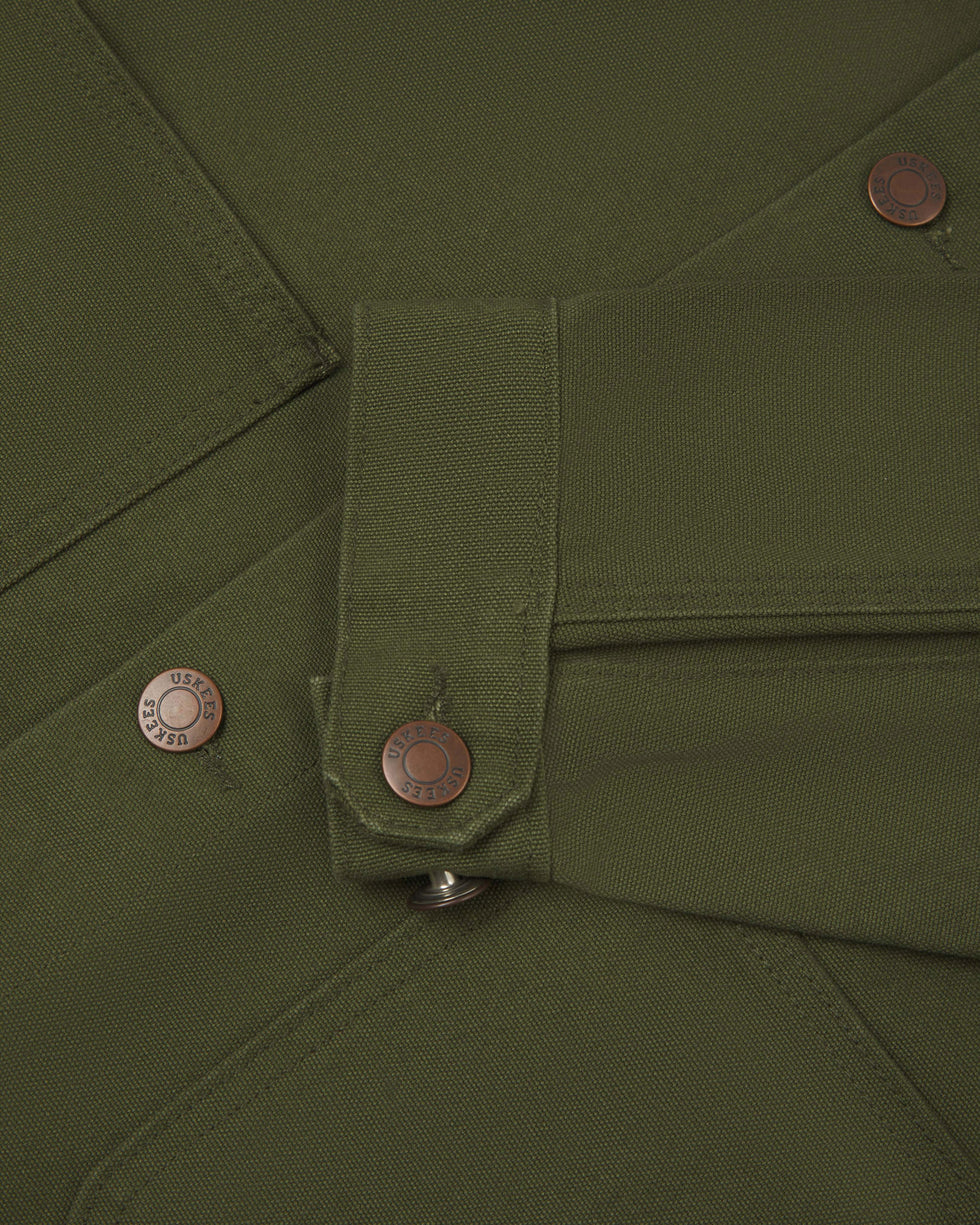 #3025 canvas chore jacket - coriander