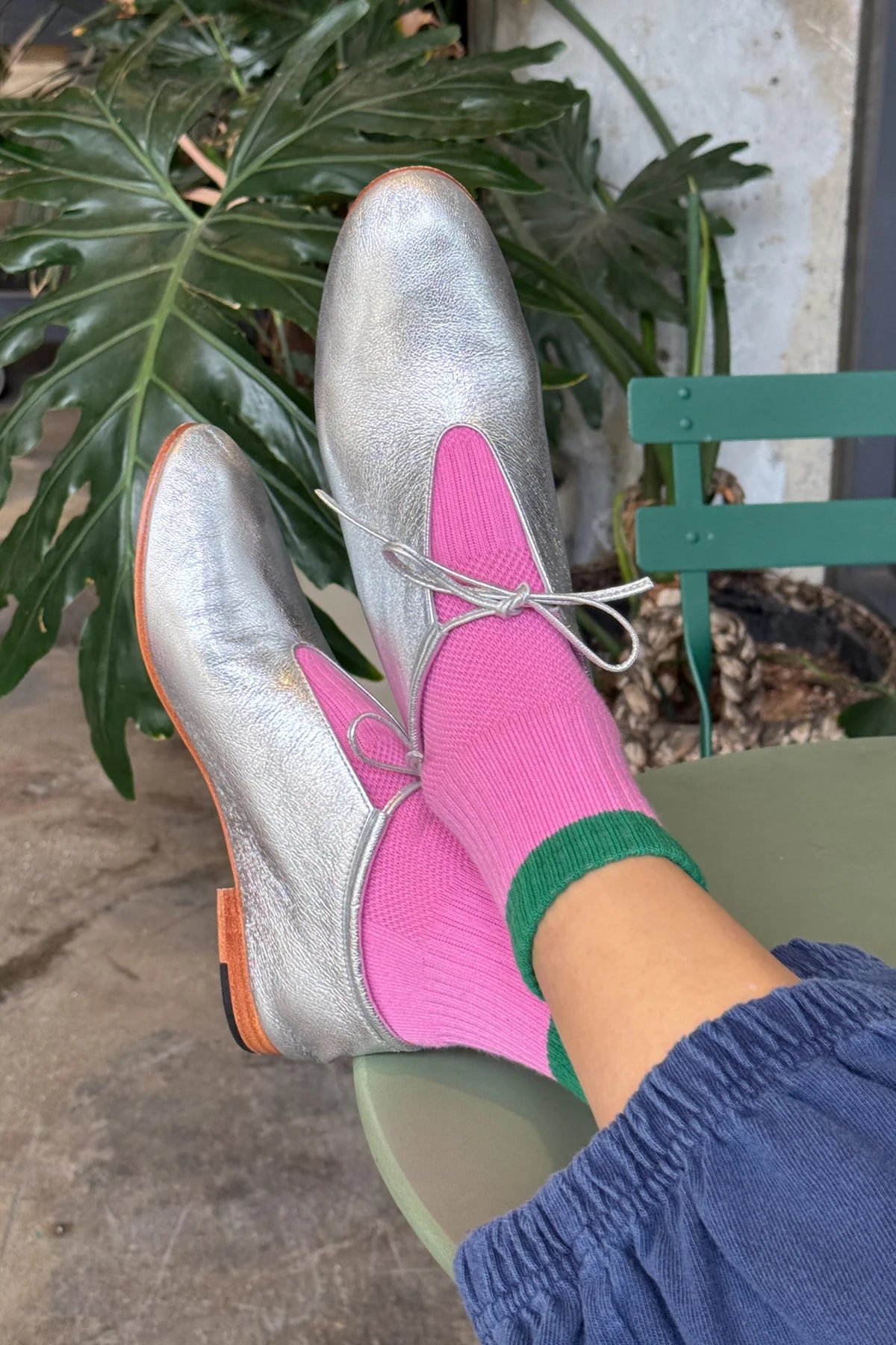 Color Block Girlfriend Socks