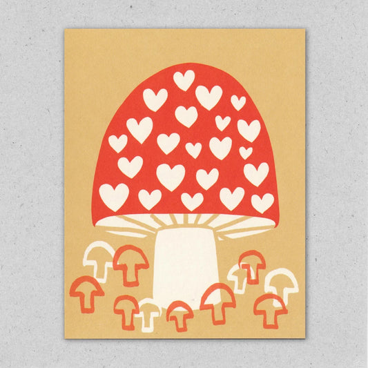 Toadstool card