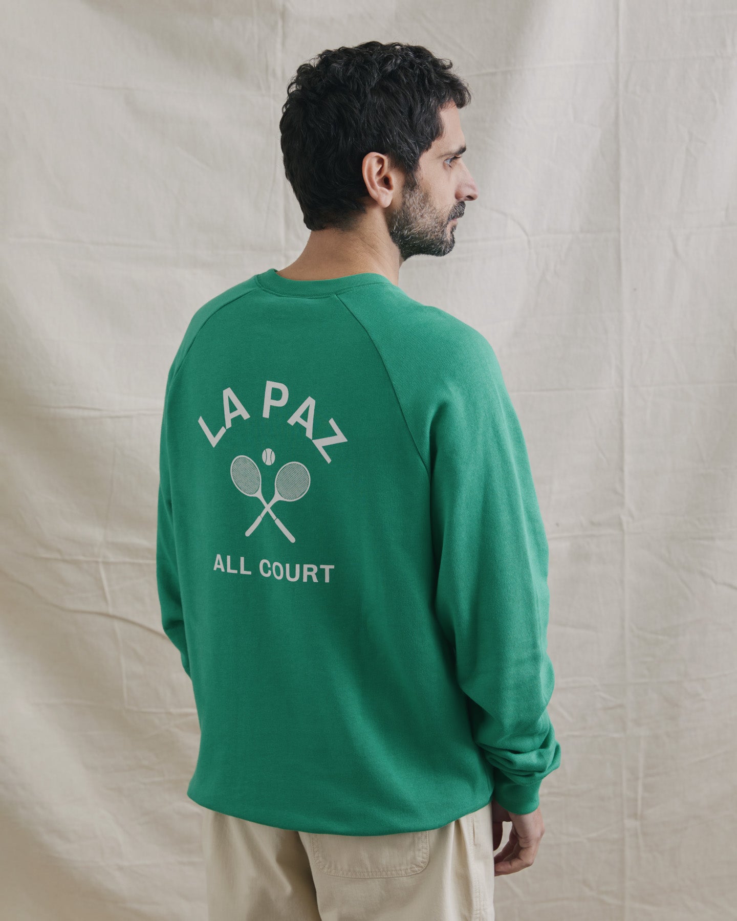 All Court Green Sweatshirt