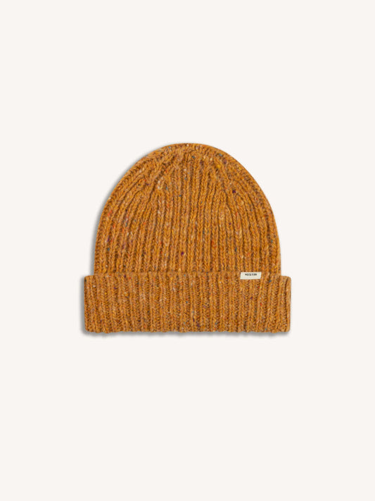 Isla Beanie in Merino Ochre Marl Wool