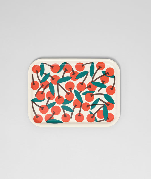 Cherries Mini Rectangular Tray