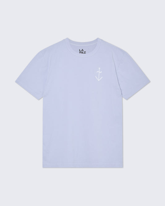 DANTAS, Wind Blue, Pale Blue Anchor Logo, T-shirt