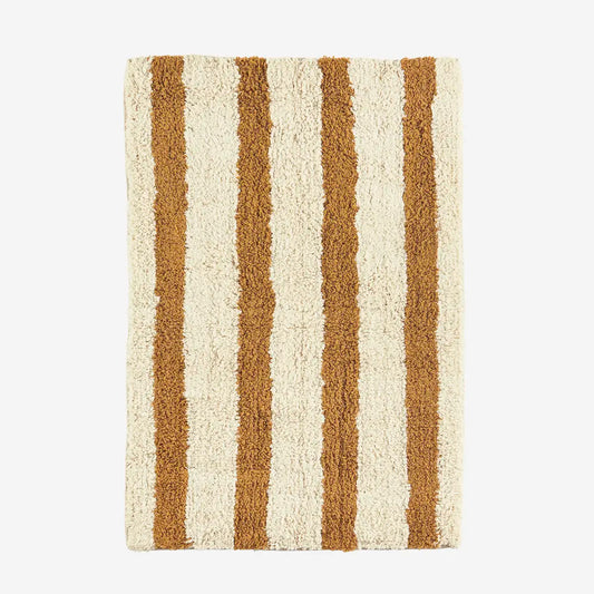 CHECKED TUFTED BATH MAT