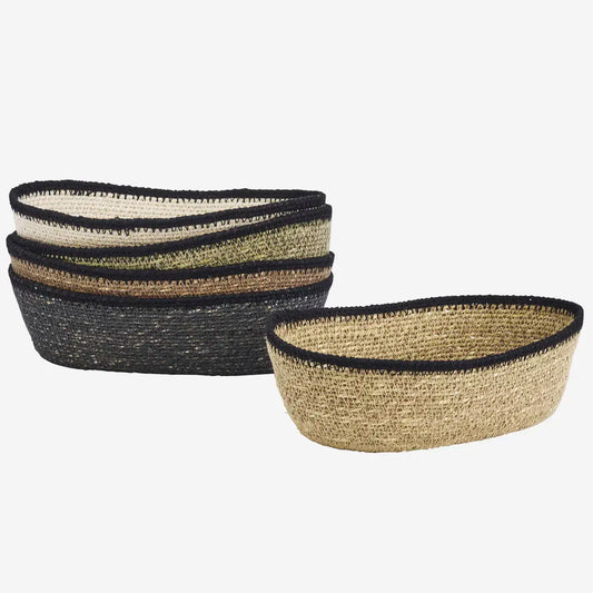 OVAL SEAGRASS BASKET