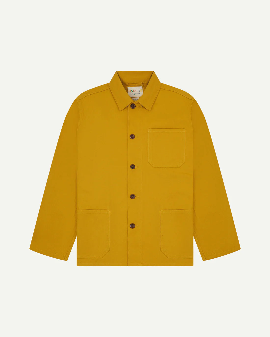 3001 buttoned overshirt - yellow