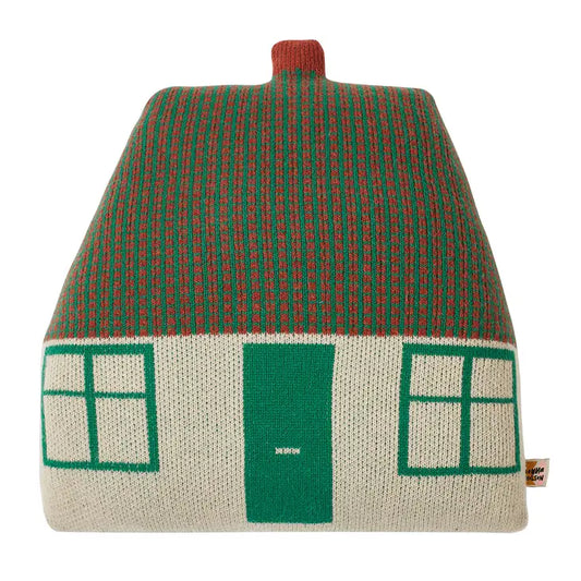 Cottage cushion - green