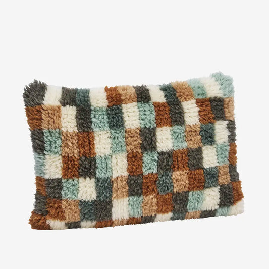 HANDWOVEN WOOL CUSHION COVER