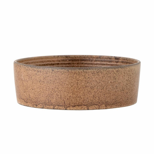 Buddy Bowl, Brown, Stoneware