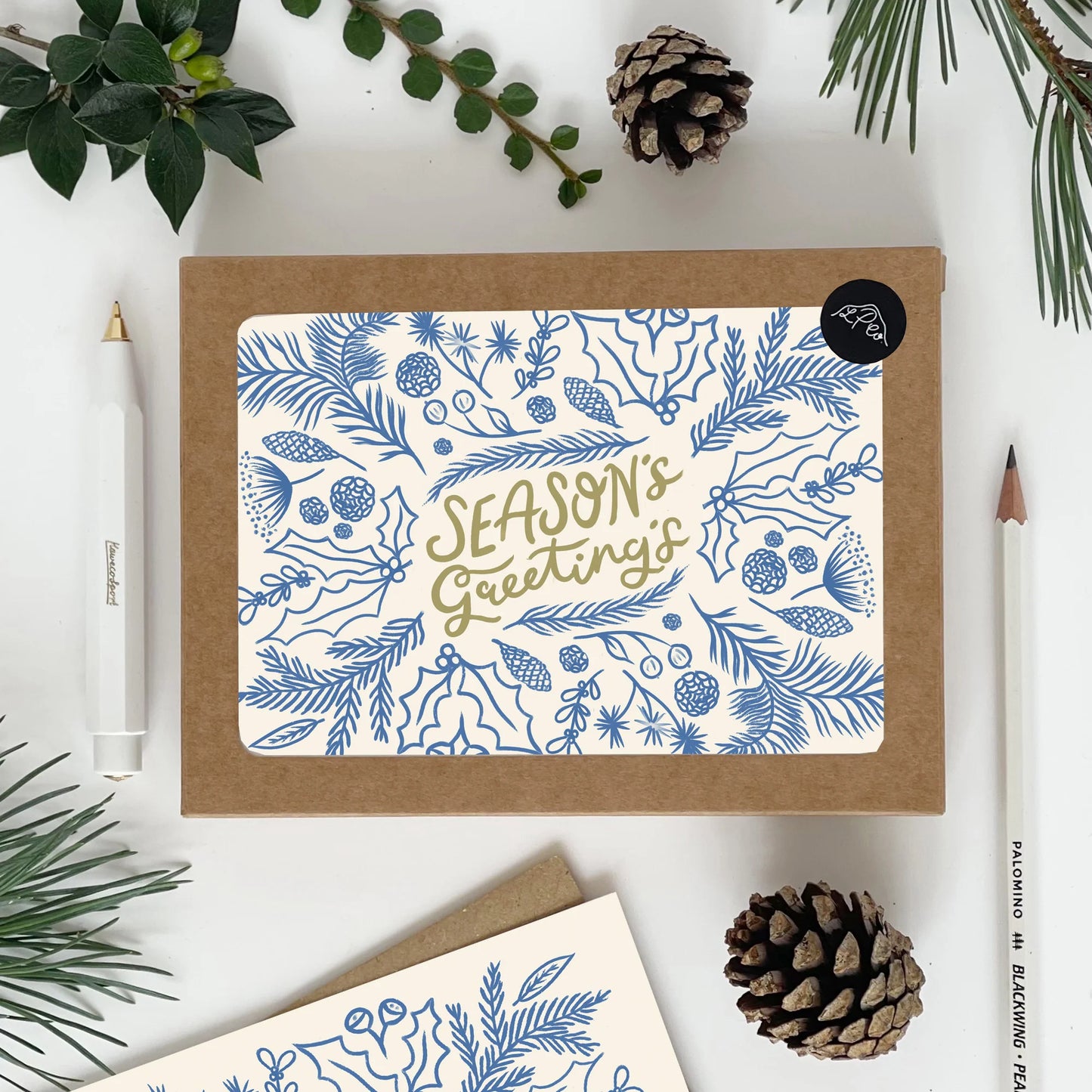 Seasons Greetings - Card Pack x 8