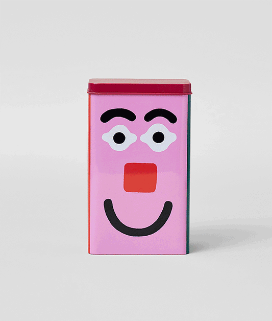 'Faces' Coffee Storage Tin