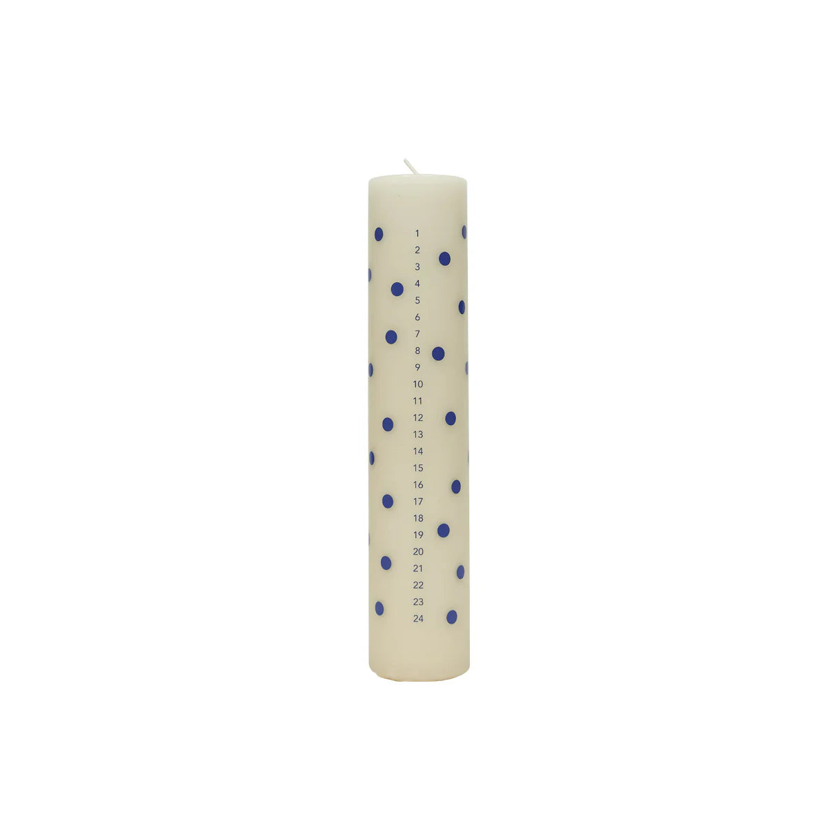 Polka Calendar Candle