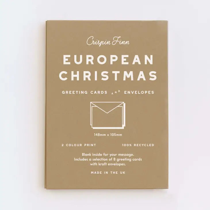 European Christmas card set