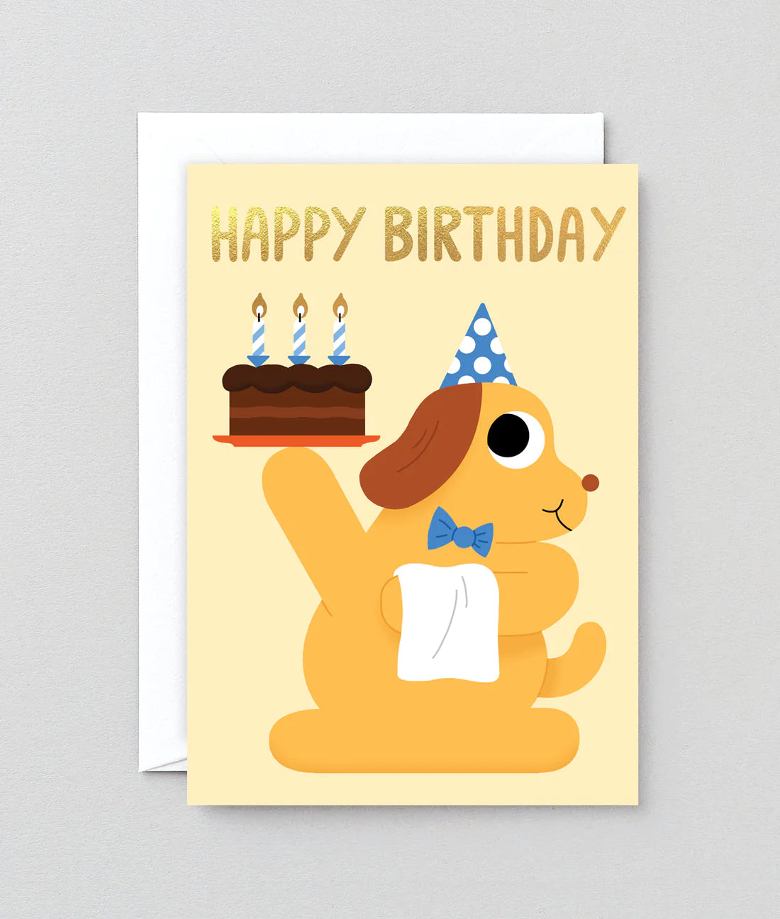 Happy Birthday Cake and Dog