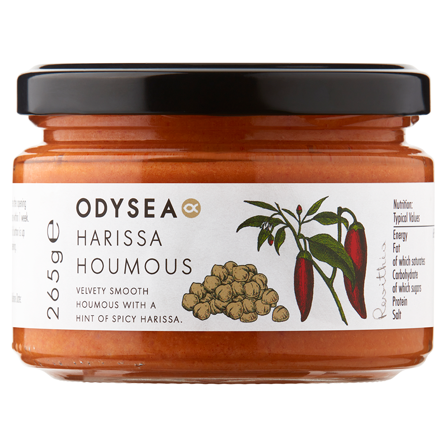 Odysea Harissa Houmous 265g