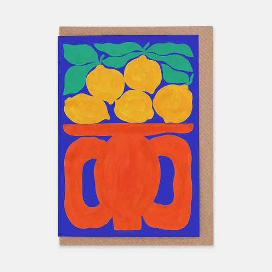 Evermade - Lemon Bowl Greetings Card