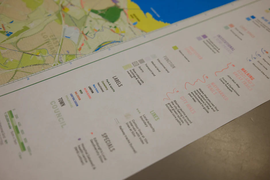 Urban Nature Edinburgh Map