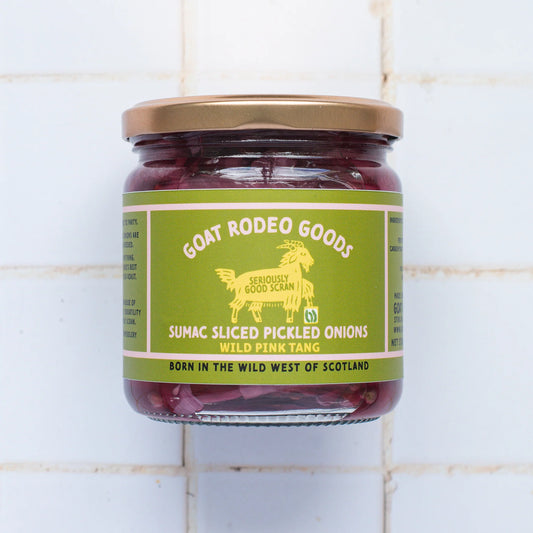 NEW!! Sumac Sliced Pickled Onions - Wild Pink Tang
