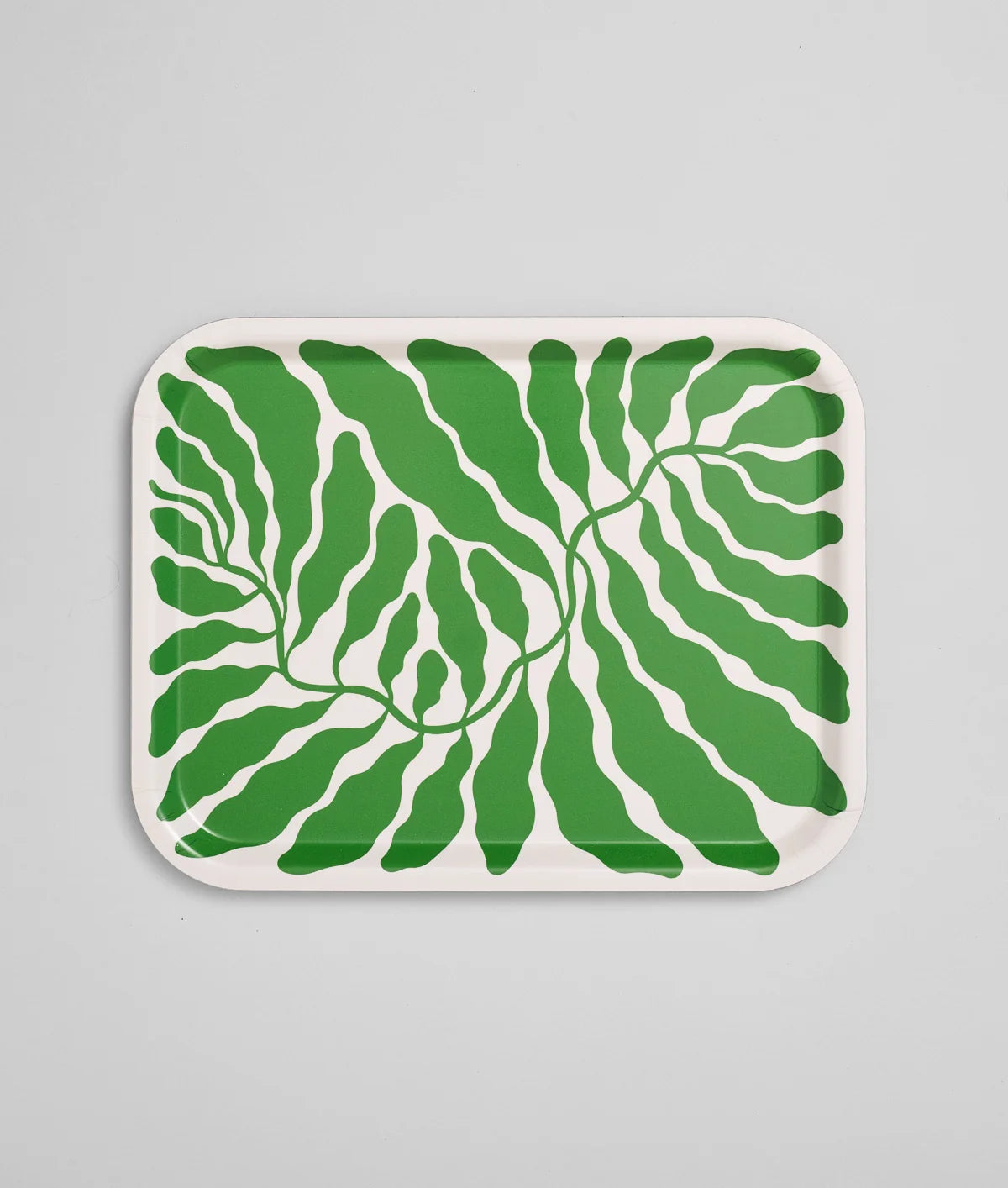 Spring Green Leaves Mini Tray