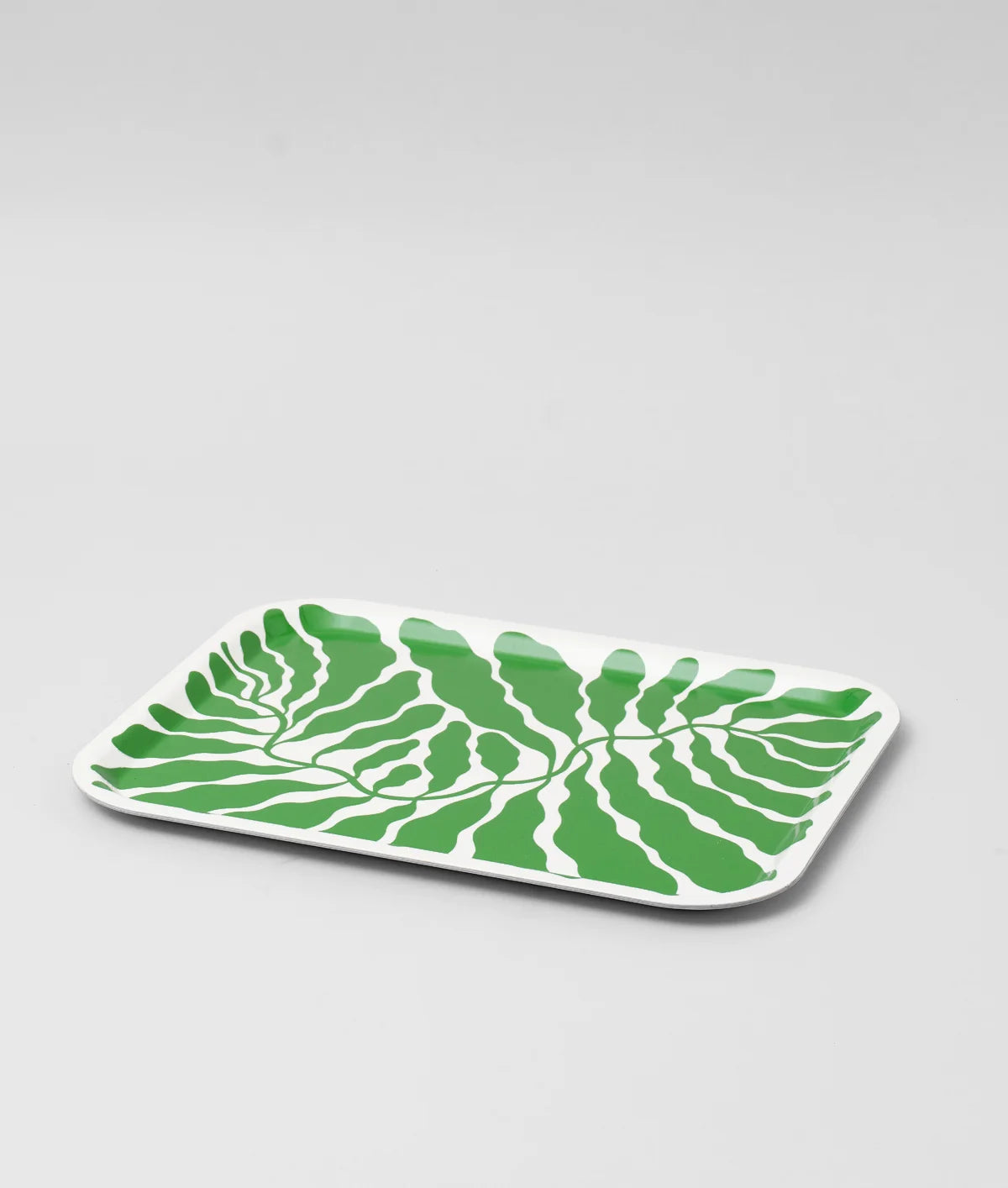Spring Green Leaves Mini Tray