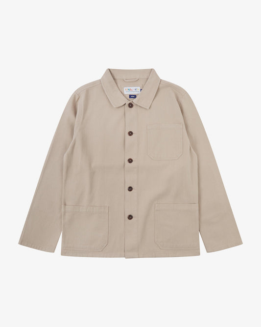 3001 Drill Overshirt - Oatmeal