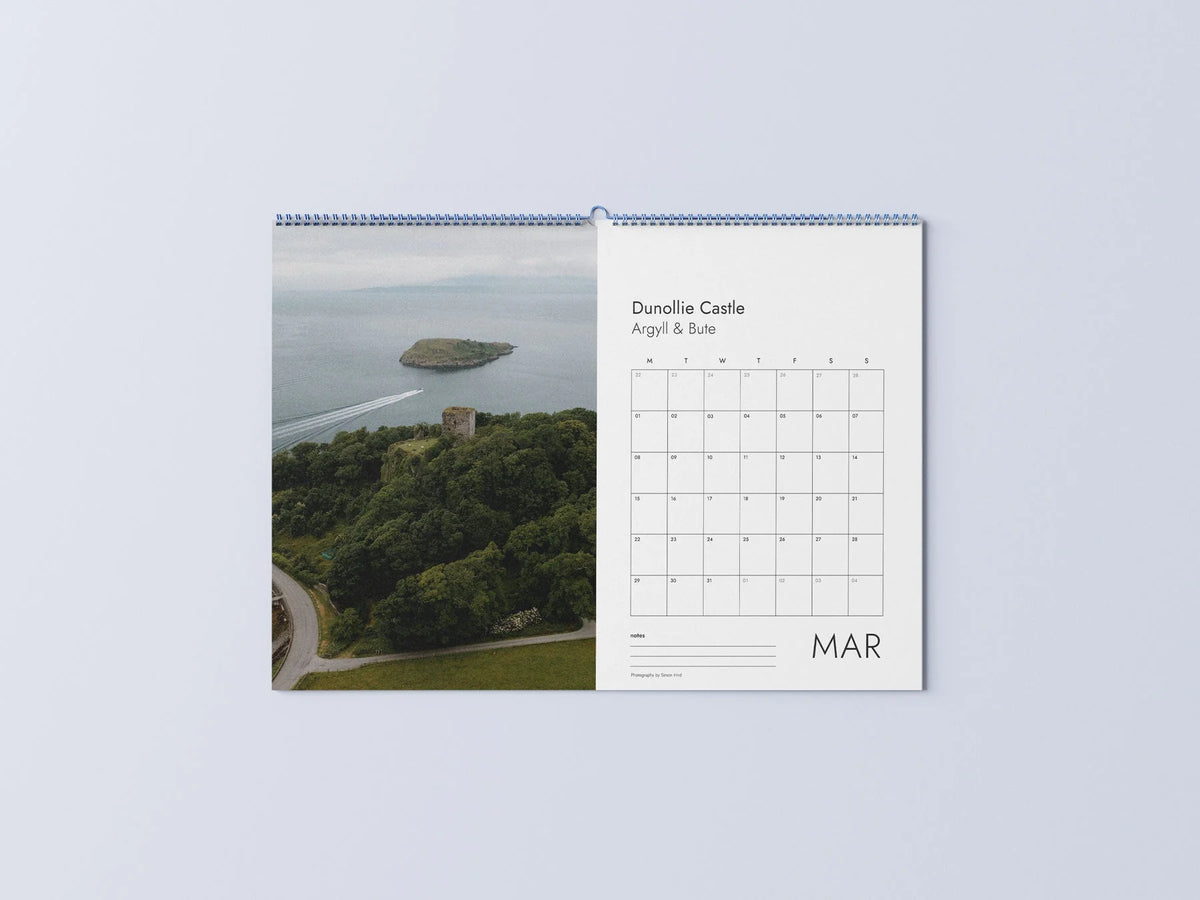 Hidden Scotland Calendar 2027