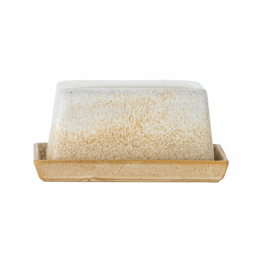 Paula Butter Box, Nature, Stoneware